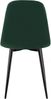 4er Set Esszimmerstuhl FOLIS - Samt Grün 45x54x88 cm | Essstühle Esszimmerstühle Küchenstühle Wohnzimmerstühle Bild 5