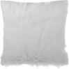 Kissen 2er Set Ohne Muster DAISY Webpelz 45 x 45 cm Helles Beige Bild 4