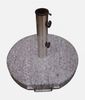 30 Kg Sonnenschirmständer Ø45cm Granit Edelstahl auf Rollen Sonnenschirmhalter Bild 3