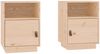 vidaXL Nachttische 2 Stk. 40x34x55 cm Massivholz Kiefer 818316 Bild 2