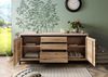 Sideboard Wildeiche 190x45x85 bianco geölt VILLANDERS #251 Bild 4