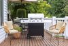 Kobolo 4-Fußstuhl Gartenstühle Stuhl Stühle RETRO inkl Kissen S/2 (Polyrattan, 2 St) Bild 3