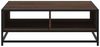 Couchtisch, Sofatisch Braun Eichen-Optik 80x80x30 cm Holzwerkstoff Metall Bild 5