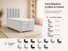 Best for Home Boxspringbett mit Bettkasten Trinity K-10 SINGLE Bonellfederkern inkl. 7 cm Topper (Einzelbett, Polsterbett gepolstertes Kopfteil, Jugendbett, Kinderbett versch. Größen, 70x200 80x200 90x200 100x200 cm), mit oder ohne Topper, Flexible Lie... Bild 3