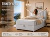 Best for Home Boxspringbett mit Bettkasten Trinity K-10 SINGLE Bonellfederkern inkl. 7 cm Topper (Einzelbett, Polsterbett gepolstertes Kopfteil, Jugendbett, Kinderbett versch. Größen, 70x200 80x200 90x200 100x200 cm), mit oder ohne Topper, Flexible Lie... Bild 4
