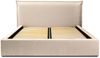 Polsterbett Doppelbett Bett AMADA 160x200cm in Stoff Ditra Hellbeige Bild 2