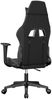 vidaXL Gaming-Stuhl Schwarz und Grau Kunstleder 3143669 Bild 5
