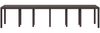 vidaXL Gartentisch Braun 350 x 100 x 74 cm Poly-Rattan 3378525 Bild 2