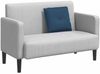 vidaXL Rückenkissen Blau 50 x 19 x 45 cm Stoff 42014623 Bild 3