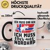 Trendation Tasse Nordkap Tasse Geschenk Ich Muss Gar Nix Ich Muss Nur Ans Nordkap Nor Bild 3