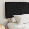 vidaXL Bettgestell mit gepolstertem Kopfteil Schwarz 160 x 200 cm 877476 Bild 3