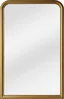 Vente-unique - HELOISE Spiegel Holz, Platte Gold - B 3,5 cm x H 190 cm x L 120 cm Bild 2