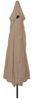 vidaXL Garten-Sonnenschirm Taupe 394 x 394 x 248 cm 42003639 Bild 2