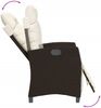 vidaXL 7-tlg. Garten-Essgruppe mit Kissen Braun Poly Rattan 3212985 Bild 4
