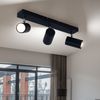 Deckenlampe, schwarz, Spot verstellbar, L 41 cm Bild 3
