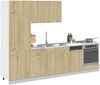 vidaXL 7-tlg. Küchenschrank-Set Lyon Sonoma-Eiche Holzwerkstoff 3307654 Bild 3