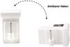 Deco-Raum® Fensterhaken Dekohaken Fensterclip für Fensterdekoration Weiß - Fensterdicke: 10-27mm UNIVERSAL | Set: 4 Stück | Material: Kunststoff/Metall | Farbe: Weiß Bild 3