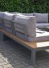 Gartenloungeset BENNO 4tlg. - Kunststoff, Grau | Gartenmöbel Set Garten Loungegruppe Lounge-Set Pool Loungegarnitur Bild 4