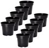 Garronda Blumentopf Kunststoff rund Pflanztopf Kräutertopf Anzuchttopf für Garten GD-0025 (10 St) Bild 4