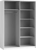 INOSIGN Schwebetürenschrank Beta Schiebetürenschrank Kleiderschrank Wäscheschrank mit Spiegel, INKLUSIVE kompletter Innenausstattung, Metallgriffe Bild 4