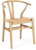 Esszimmerstuhl Satares aus Ulmenholz, klassischer Landhausstil, naturfarben, ungepolstert Bild 4