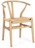 Esszimmerstuhl Satares aus Ulmenholz, klassischer Landhausstil, naturfarben, ungepolstert Bild 3