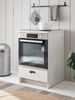 Küche Herdumbauschrank Rovola in Pinie weiß Landhaus 60 cm Bild 4