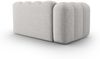Micadoni Modulares Sofa Lupine 2-Sitzer Links Chenille Haga Hellgrau Bild 3