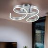 LED Deckenleuchte, ALU gebürstet, Switch Dimmer, L 52 cm, FRANCIS Bild 2