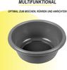 Rührschüssel im ( 3x5er ) Set, Teigschüsseln, 15er-pack Kunststoff Mixing Bowl Set ( 0,7L - 6L ), Stapelbare Salatschüssel Servierschalen für Küche Bild 3