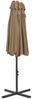 vidaXL Sonnenschirm mit Aluminium-Mast 460x270 cm Taupe 44870 Bild 5
