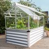 Vitavia Hochfrühbeet "Paris", aluminium blank / eloxiert,3 mm ESG Bild 3