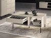 Selsey 'Caletto' Wohnzimmertisch rechteckig, beige, ca. 45 x 100 x 60 cm Bild 3