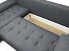 AX LIVING Manisa Wohnzimmer Couch L dunkelgraue Eckcouch L Bild 4