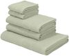 KangaROOS Handtuch Set Summer, Duschtuch, Handtuch, Gästeücher, Frottier (Set, 5-St), einfarbiges Handtuch-Set aus 100% Baumwolle, Hoch-Tief-Effekt Bild 2