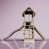 PolarPlay Spielturm Bergen aus Holz in Rosa Bild 3