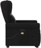 vidaXL Elektrischer Massagesessel mit Aufstehhilfe Schwarz Stoff 3303406 Bild 5