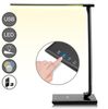 Monzana Schreibtischlampe mit USB Ladeanschluss, dimmbar, schwarz Bild 5