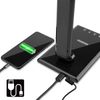 Monzana Schreibtischlampe mit USB Ladeanschluss, dimmbar, schwarz Bild 3
