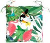 vidaXL Sitzkissen 2 Stk. Mehrfarbig 40x40x7 cm Stoff 361492 Bild 4