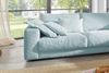 KAWOLA Sofa MADELINE Ecksofa Cord hellblau Recamiere rechts 86 x 224 x 325 cm Bild 4