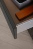 rauch Nachtkommode Flipp, mit 3 Schubladen und Soft-Close-Funktion, Oberboden und Front Glas Bild 3