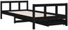 vidaXL Kinderbett mit Schubladen Schwarz 90x200 cm Massivholz Kiefer 834410 Bild 3