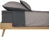 Schiesser 'Flexi' Spannbettlaken mit Gummizug, Jersey / Elasthan, Anthrazit, 90x200 cm Bild 3