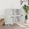 Sideboard, Kommode Weiß 68x39x79 cm Stahl j3309p Bild 3
