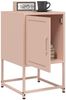 vidaXL Nachttisch Rosa 36x39x60,5 cm Stahl 846448 Bild 5