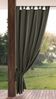 Eurofirany Terassenvorhang, Schlaufen, Wasserfest, Polyester graphit 155X260 cm Bild 3