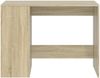 vidaXL Schreibtisch Sonoma-Eiche 102x50x75 cm Holzwerkstoff 840543 Bild 4