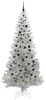 vidaXL Weihnachtsbaum mit 300 LEDs mit Ständer Silber 240 cm PET 3396693 Bild 3
