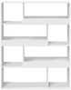 vidaXL Bücherregal Weiß 100x33x125,5 cm Holzwerkstoff 3309330 Bild 4